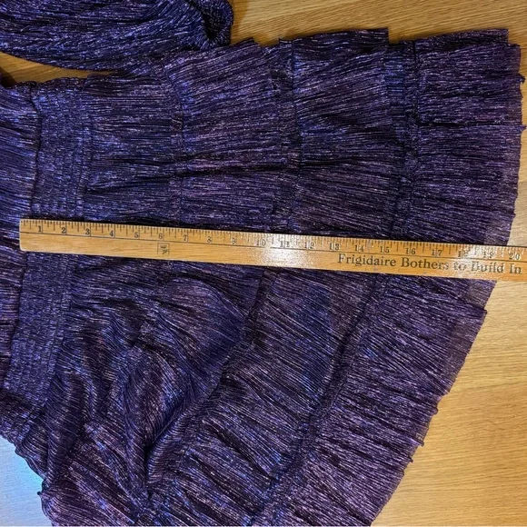 MSK Brand Purple Dress Size XL - Picture 7 of 8